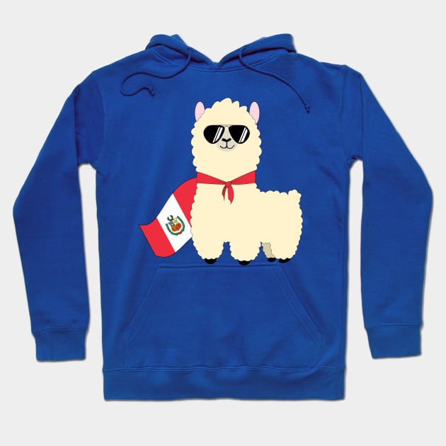 Peruvian Llama Hoodie by bobbuel